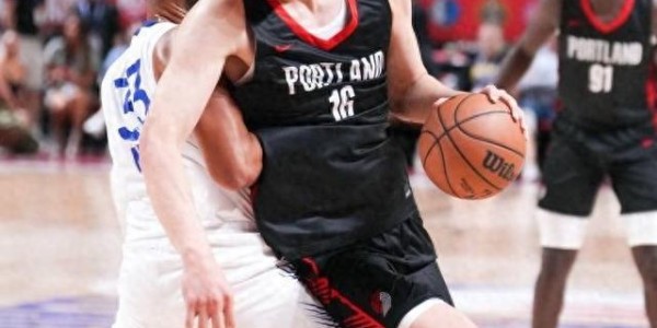 杨瀚森回应开拓者首秀：如果满分是100分，给自己打60分